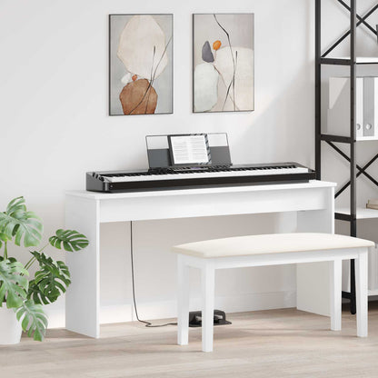 vidaXL Klavierständer Holzständer Musikständer Musikalisches Zubehör Instrumentenhalter Keyboard Möbel Studio Ständer Übungsständer Indoor Musiker Ständer Synthesizer Ständer