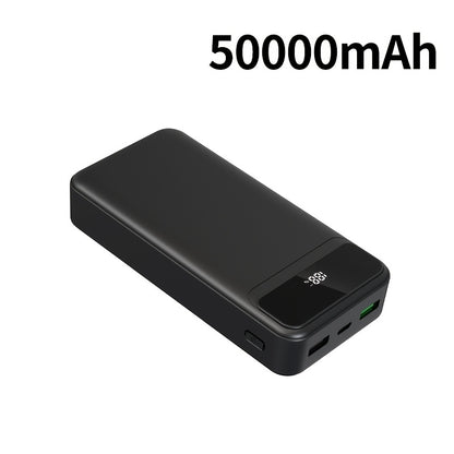 PD66W Super-Schnellladung, 50000mAh Tragbares Hochkapazitäts-Powerbank, LED-Stromanzeige/Duale Schnellladeanschlüsse, Kompatibel mit den meisten Mobiltelefonen/Digitalgeräten, etc., Outdoor-Reise Tragbares Notstromgerät, Reise-Essential,Tragbares Ladegerä