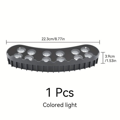 1/4/6/10/12er-Pack LED Ring Baumbeleuchtung, Außenbeleuchtung, Landschaftsbeleuchtung, Hochspannungswicklung (Nicht-Solar), 12W Ring LED Baumleuchte, IP65 Boden-Landschaftsleuchte, Rasenleuchte, Europäischer Standard Ohne Stecker, Ring Fliesen Außenmontag