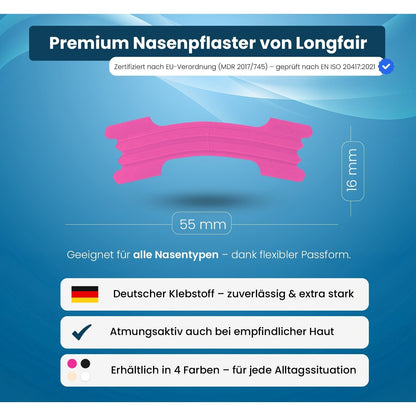 Nasenpflaster extra stark | 50 Stück | verbessert Schlafqualität und steigert die Leistung | hilft gegen Schnarchen