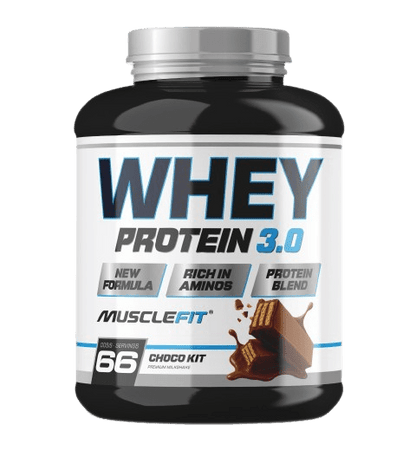 WHEY 3.0 BLEND PROTEIN 2 kg MUSCLEFIT 24/48 STUNDEN LIEFERUNG