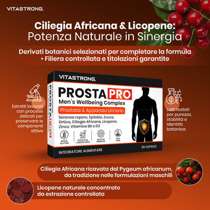 ProstaPRO Vitastrong, Nahrungsergänzungsmittel, 30 Kapseln