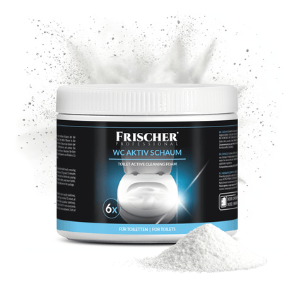 Fresh Professional Puder Schaum für die Toilettenreinigung 500G - Entfernt Kalk, Sediment und Geruch, Dicker Toiletschaum
