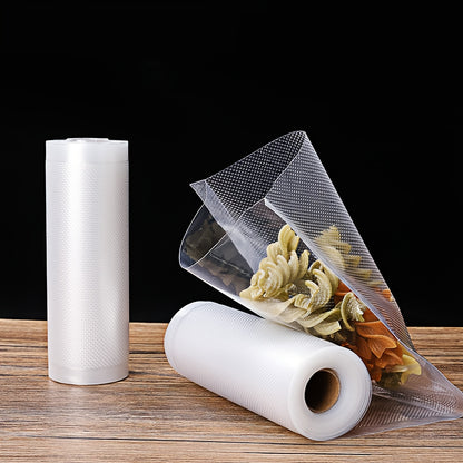 8-Rollen Set Fresh World Vakuumierbeutel - Premium-Lösung zur Aufbewahrung von Lebensmitteln für Meal Prep, Vakuumkochen und Frischeerhaltung - 8 Rollen mit 30cm*600cm, Küchenutensilien für Hobbyköche