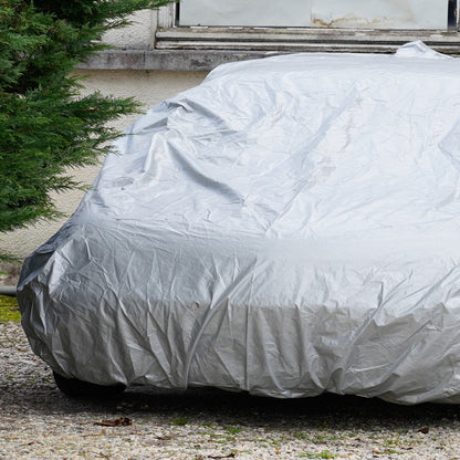 Autoschutzabdeckung RETOO DriveTech, hochwertiges PEVA-Material, Sonnen- und UV-Schutz, reduziert Innenraumaufheizung, widerstandsfähig gegen Blätter, Staub, Regen und Schnee, ideal für Sommer und Winter, leichtes und tragbares Design, schnelles Zusammenk