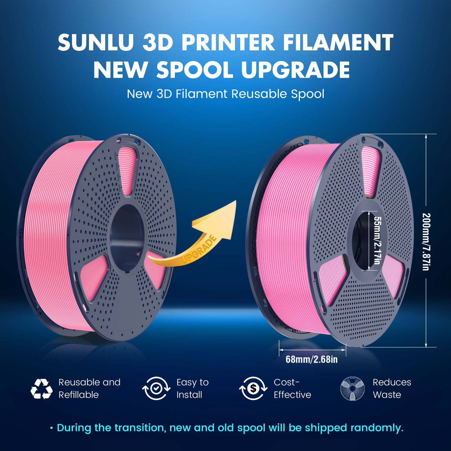 3D-Drucker-Filament, 1,75 mm für Alltag und Zuhause – Detailansicht 2