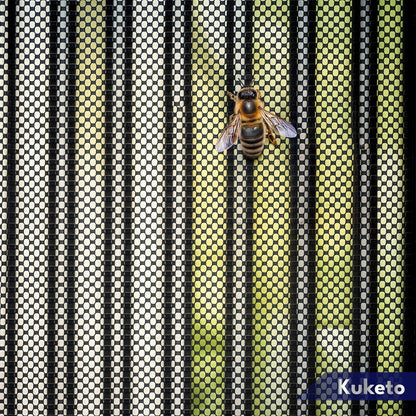 Kuketo – Magnetisches Moskitonetz in mehreren Größen für Balkontüren und Fenster – Insektenschutzgitter mit automatischem Verschluss – Breitenoptionen 80–160 cm – Länge 210/220 cm – Verschiedene Farben – Für Haus, Wohnung und Balkon – Schutz gegen Fliegen