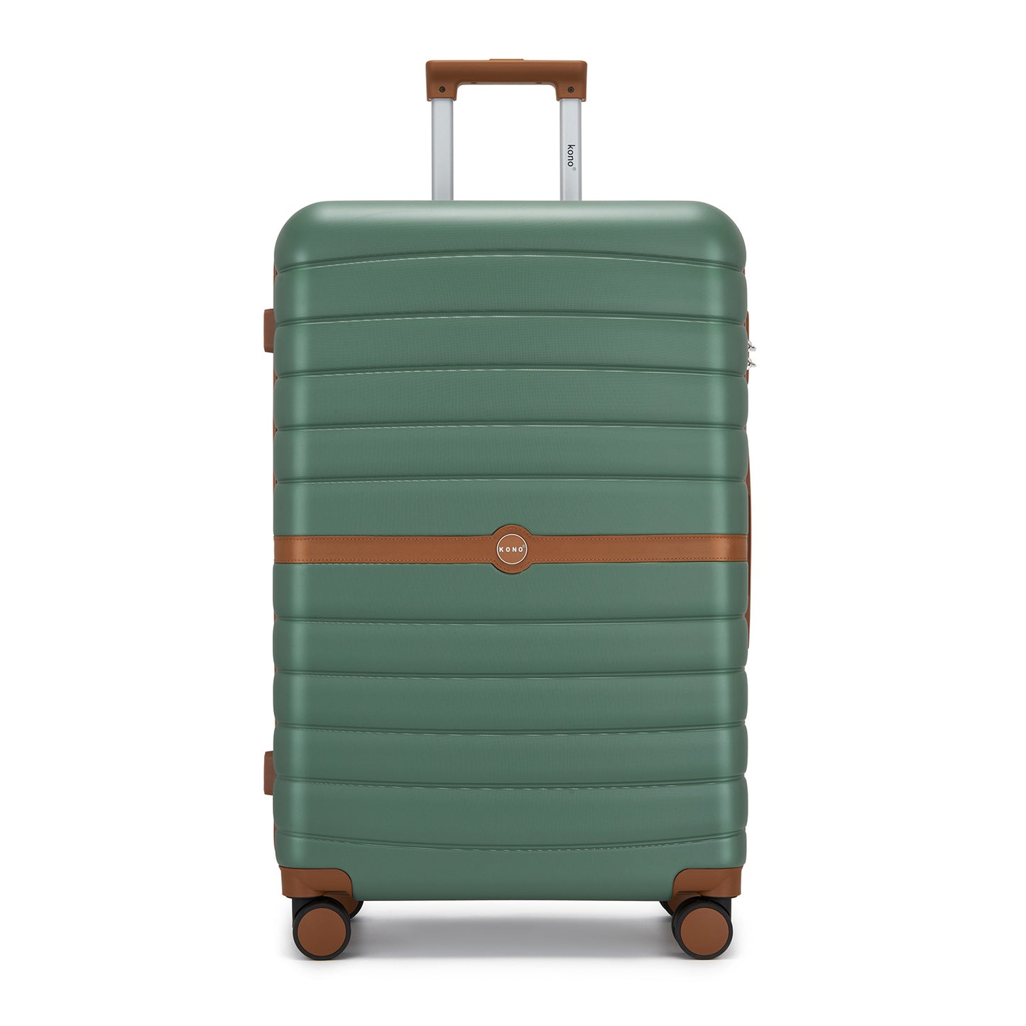 20 Zoll 24 Zoll 28 Zoll Kono Koffer Gepäck ABS+PC Camping Streifendesign mit Colour-Block Details Hartschale mit Spinner Rädern Black Friday Thanksgiving Weihnachtsgeschenk