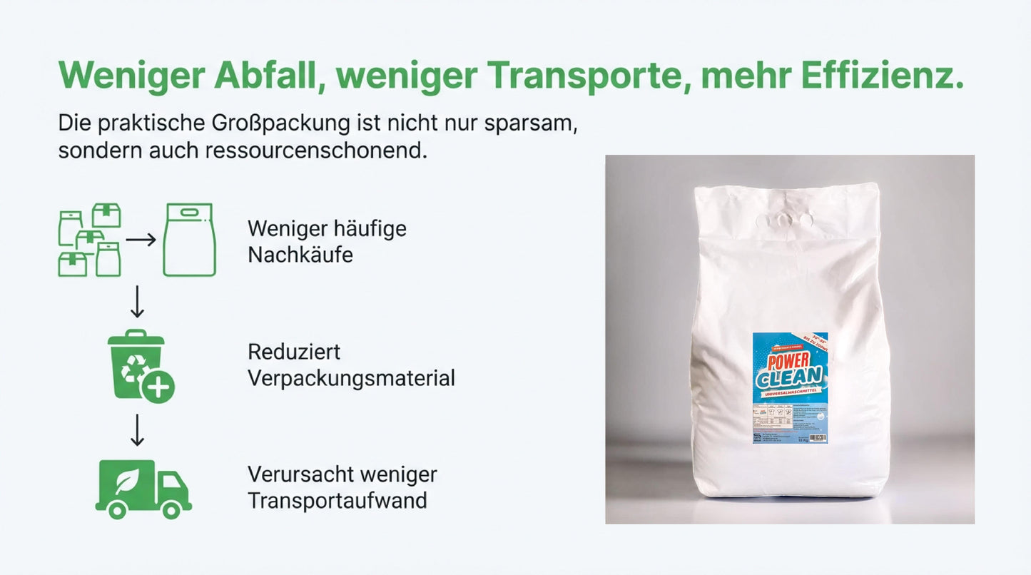 10 kg Waschmittel Großpackung Waschpulver Universalwaschmittel Vollwaschmittel Colorwaschmittel Buntwaschmittel