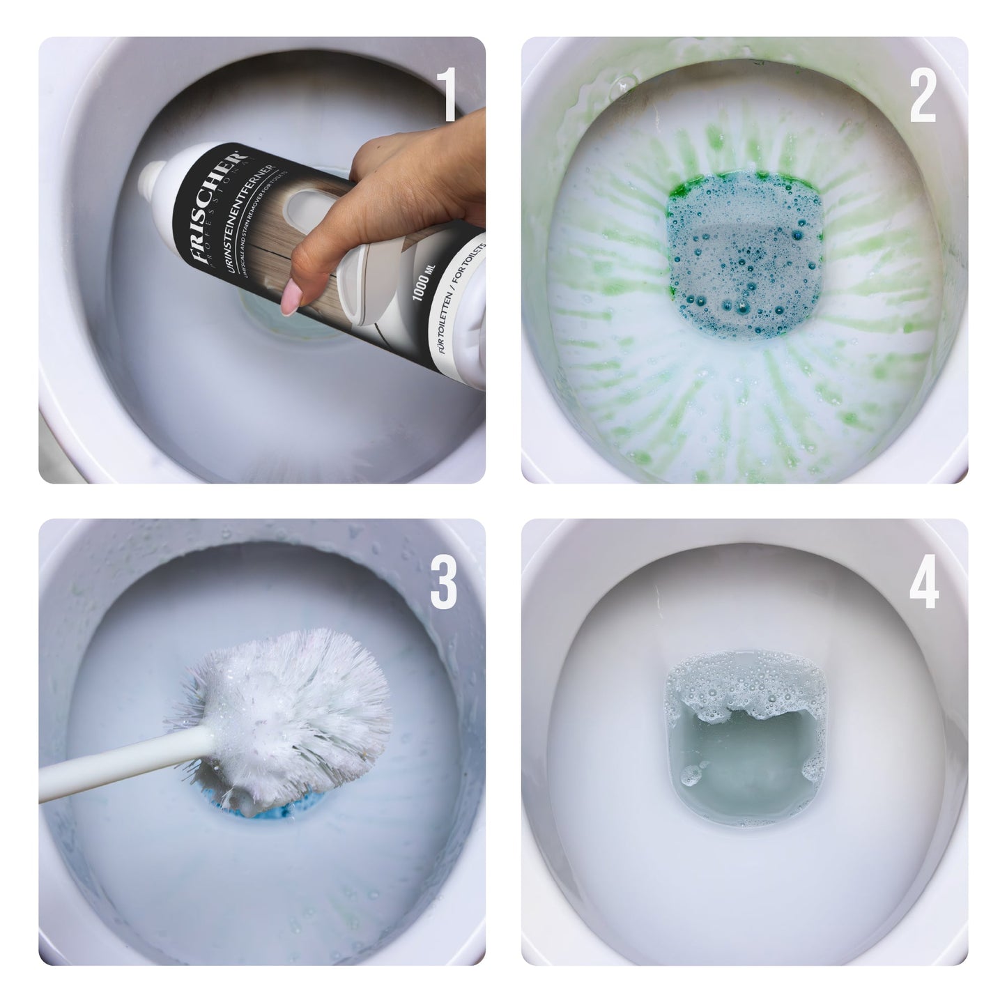 FLUID zur Entfernung von Urin und Kalk 1L - für Toiletten und Urinalbecken