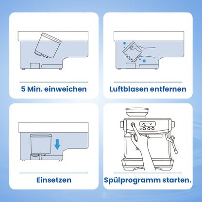 4/6 Stück Wasserfilter für Philips AquaClean CA6903/10, CA6903/22, kompatibel mit Saeco und für Philips vollautomatische Kaffeemaschinen, Aqua Clean Filter, Kalkfilter
