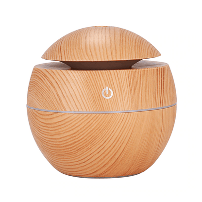 RETOO TechPro Luftbefeuchter, Elektrischer Aroma-Diffuser mit Befeuchtungs- und Aromatherapie-Funktionen, Nebelverfahren, Abdeckungsbereich bis zu 20 m², Max. Laufzeit 4h, Befeuchtungsrate 11–20 ml/h, 200 ml Tankkapazität, <36 dB leiser Betrieb, Wasserwar