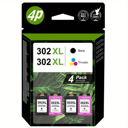 Druckerpatronen-Ersatz für HP 302 Patronen Multipack für HP 302 XL Deskjet 3630 3636 3638 3639 1110 2130 3633 Envy 4525 4520 4522 4527 Officejet 3831 3830 3833 5230
