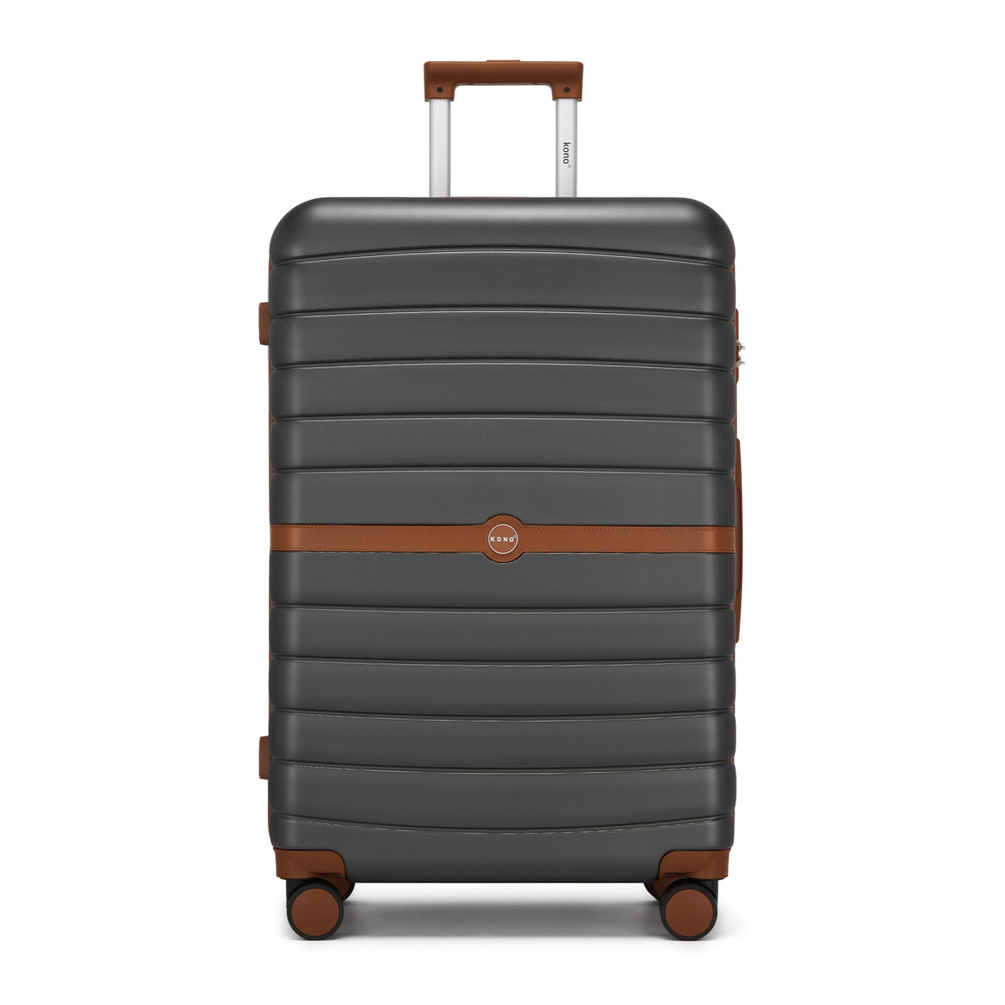 20 Zoll 24 Zoll 28 Zoll Kono Koffer Gepäck ABS+PC Camping Streifendesign mit Colour-Block Details Hartschale mit Spinner Rädern Black Friday Thanksgiving Weihnachtsgeschenk