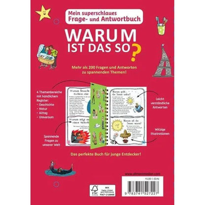 Mein superschlaues Frage- und Antwortbuch - Warum ist das so / Mehr als 200 Fragen und Antworten zu spannenden Themen / Isabelle Fougère / Ullmann Medien GmbH / Buch / Deutsch / 2023