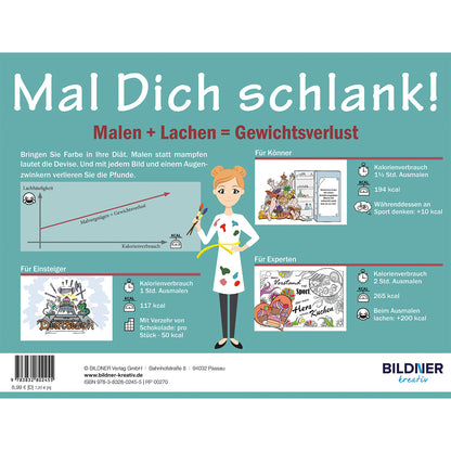Mal Dich schlank! Farbe statt Fasten: So macht das Abnehmen Spaß!