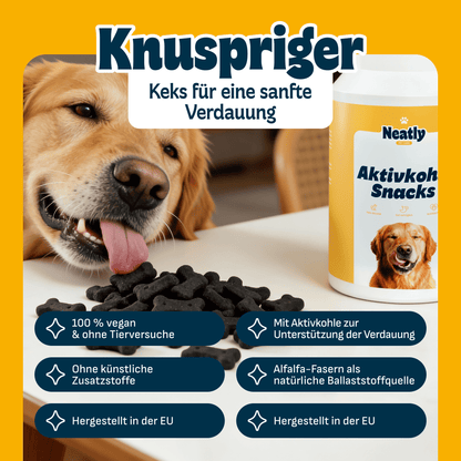 Neatly® Lachs Öl -1L- für Hunde Katzen - Kaltgepresstes Wildlachs Öl Omega-3-6-9 Vitamin E - für Fell, Haut und Gelenke