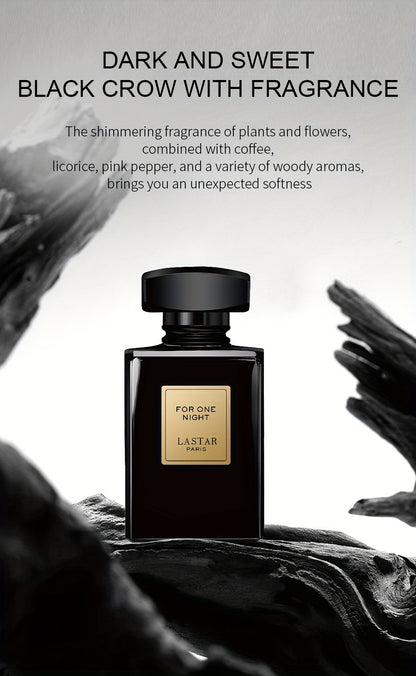 Herren Parfüm Flakon Schwarz, Steigert Charme, Einzigartiger Duft, Jasmin, Weitreichender Moschus, Zedernholz Wunderbare Fusion, Zeigt Männliches Erscheinungsbild, Alltags Cologne, Atmosphäre, Erste Wahl für Dates und Partys, Valentinstagsgeschenk für Fre