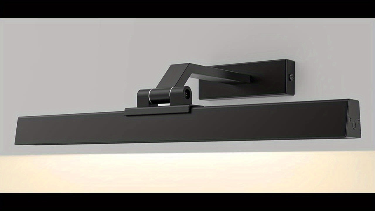 LED, ferngesteuerte, trapezförmige Smart-Lampe, Wandleuchte, Wandlampe, Kunstlicht, erhältlich in Schwarz und Gold, wiederaufladbar, 5000mAh, CCT mit 3 einstellbaren Farbhelligkeitsstufen, magnetische Saugmontagehalterung