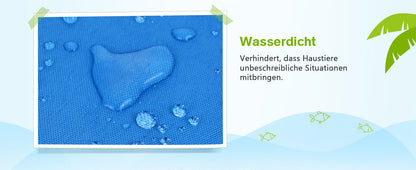 Kühlmatte Kühlkissen Hunde Katze Tier Selbstkühlende Abkühlung Kühldecke Matte, Ideal für kleine bis große Rassen, Hält Haustiere kühl & entspannt bei heißem Wetter