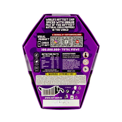 HOT-CHIP-Herausforderung – Der ultimative würzige Snack! 67 g reine Würzige für Tapfere – perfekt für Herausforderungen und Partys