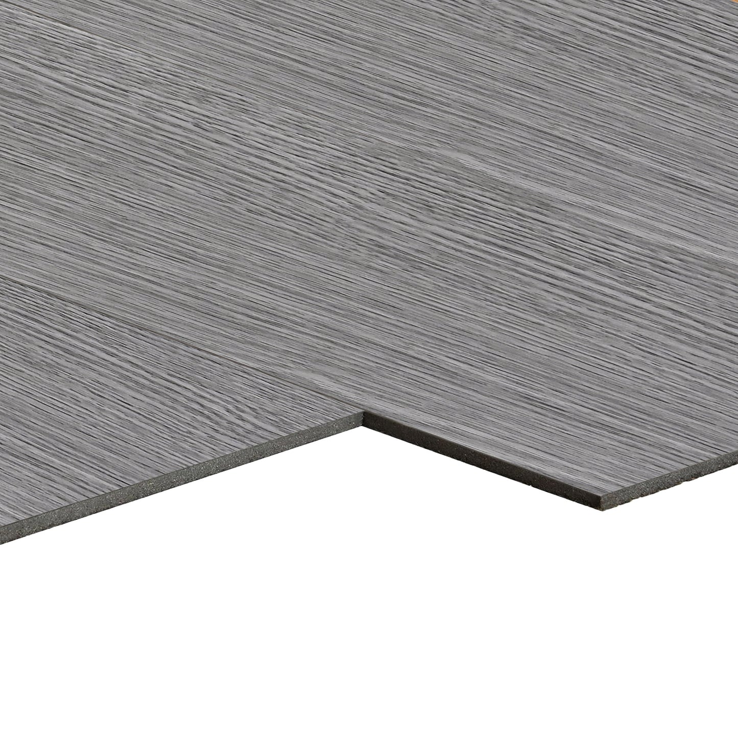 1pc Selbstklebende PVC-Bodenbelag Fliesen, Plastik, Abziehen und Anbringen, Rutschfeste Vinyl-Laminate-Fußböden für Küche Wohnzimmer Badezimmer