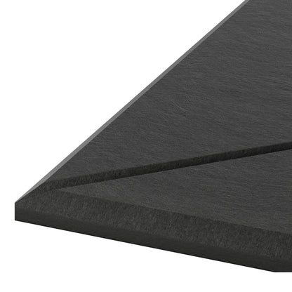 V-förmige Akustikpaneele 30x30x0,9cm, selbstklebend, 12 Stück, Schalldämmung, Schallabsorber, hochdichte Schalldämmplatten, Wandpaneele, Schallschutz