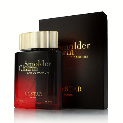 LASTAR Ambery  Würziges Herrenparfum, Eau De Parfum Intensiv mit Toffee-Akzent & Amberholz, Kombination aus lebendigem Kardamom  Toffee-Noten, angereichert mit Amberholz, langanhaltender, raffinierter  kraftvoller Duft. 100ml, Geschenk zu Weihnachten/Neuj
