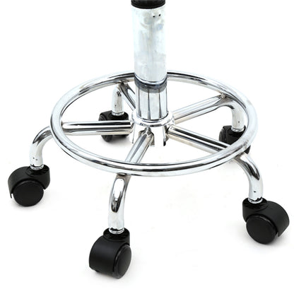 360° runde Salonstuhl mit Rückenlehne und Linien, professioneller, verstellbarer Salonstuhl, moderner Barhocker mit drehbarem PU-Leder, Armlehne für Küche, Esszimmer, Wohnzimmer, Bistro, Spa