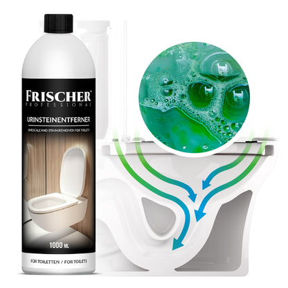 FLUID zur Entfernung von Urin und Kalk 1L - für Toiletten und Urinalbecken