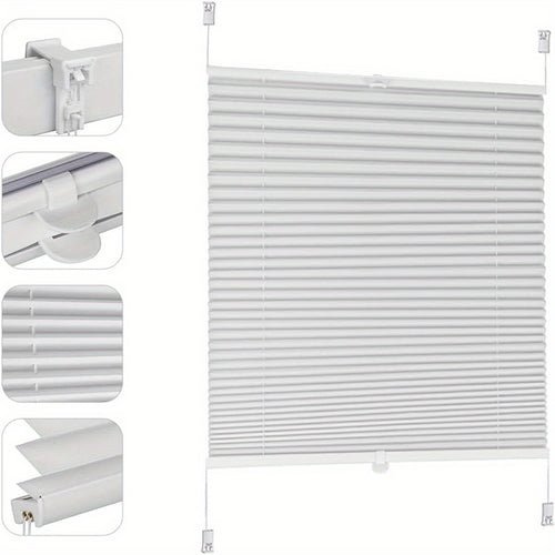 Sekey Jalousien ohne Löcher mit Schnappverschluss, 100% Verdunkelung  Guck-Effekt, Mietfreundlich, Geeignet für Schlafzimmer, Heimbüros  Balkontüren, Modernes minimalistisches Design, Leicht zu reinigen