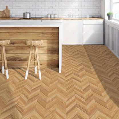 Selbstklebende Wasserdichte Vinyl-Boden- und Wandsticker - Kratzfest & Ölbeständig, Zeitgenössisches Design ohne Zuschnitt für Badezimmer, Küche, Schlafzimmer, Wohnzimmer - Mattes Finish, Einfache Anbringung Heimdekoration, Moderne Dekor-Aufkleber | Kratz