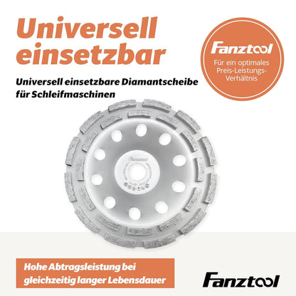 Diamantschleiftopf Diamantschleiftopf 125 mm