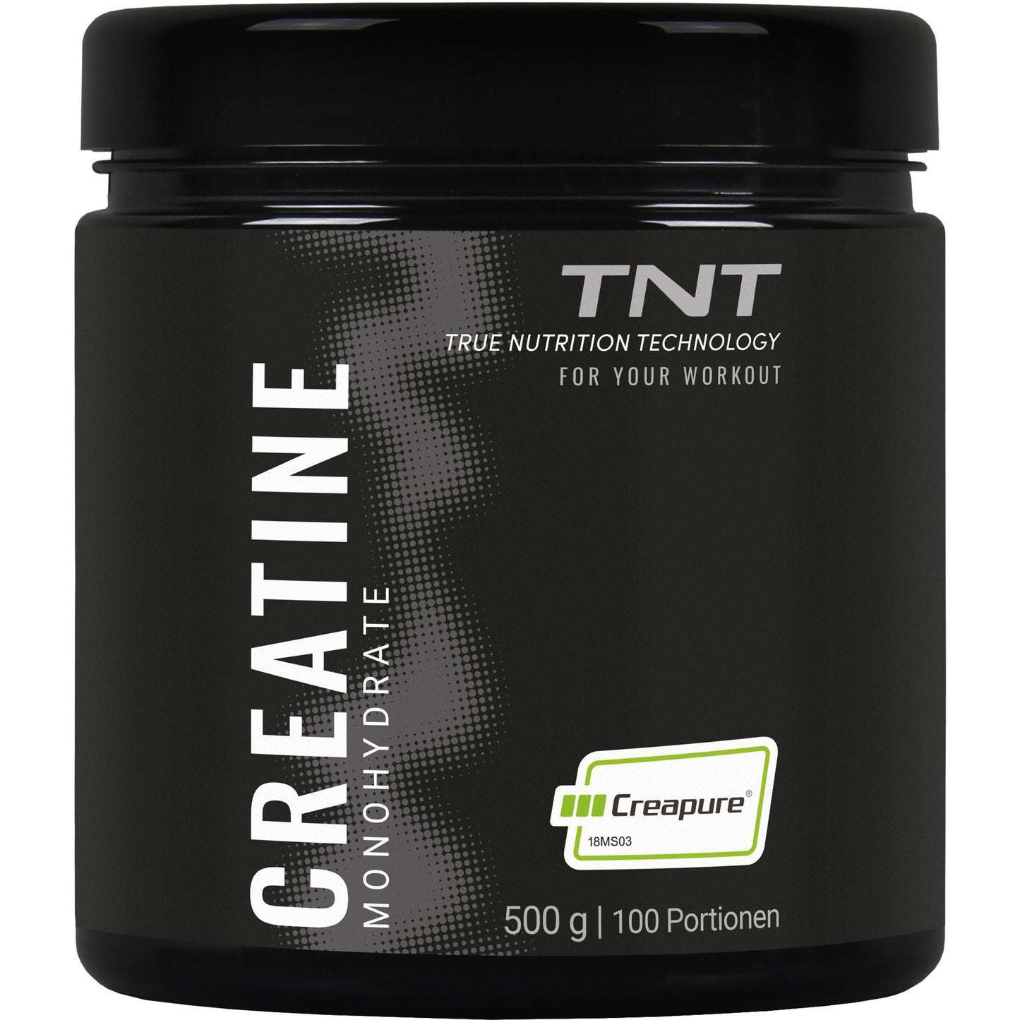 TNT Creatine Monohydrat • Reines Creapure® • Veganes Kreatin Pulver • Creatine Monohydrate ohne Zusätze