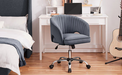 Costoffs Bürostuhl Ergonomischer Drehstuhl mit Rollen Schreibtischstuhl Höhenverstellbarer Polsterstuhl Bürosessel