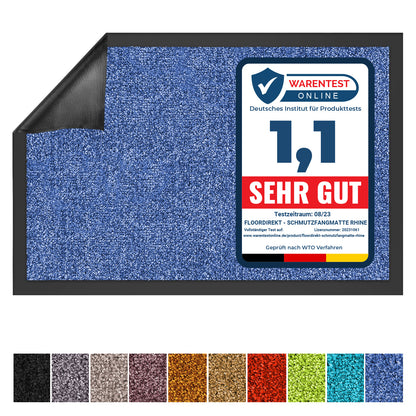 Schmutzfangmatte – Testsieger Preis-Leistung (Note 1,1) – Fußmatte für Innen & Außen – Robuster Türvorleger in vielen Größen und Varianten