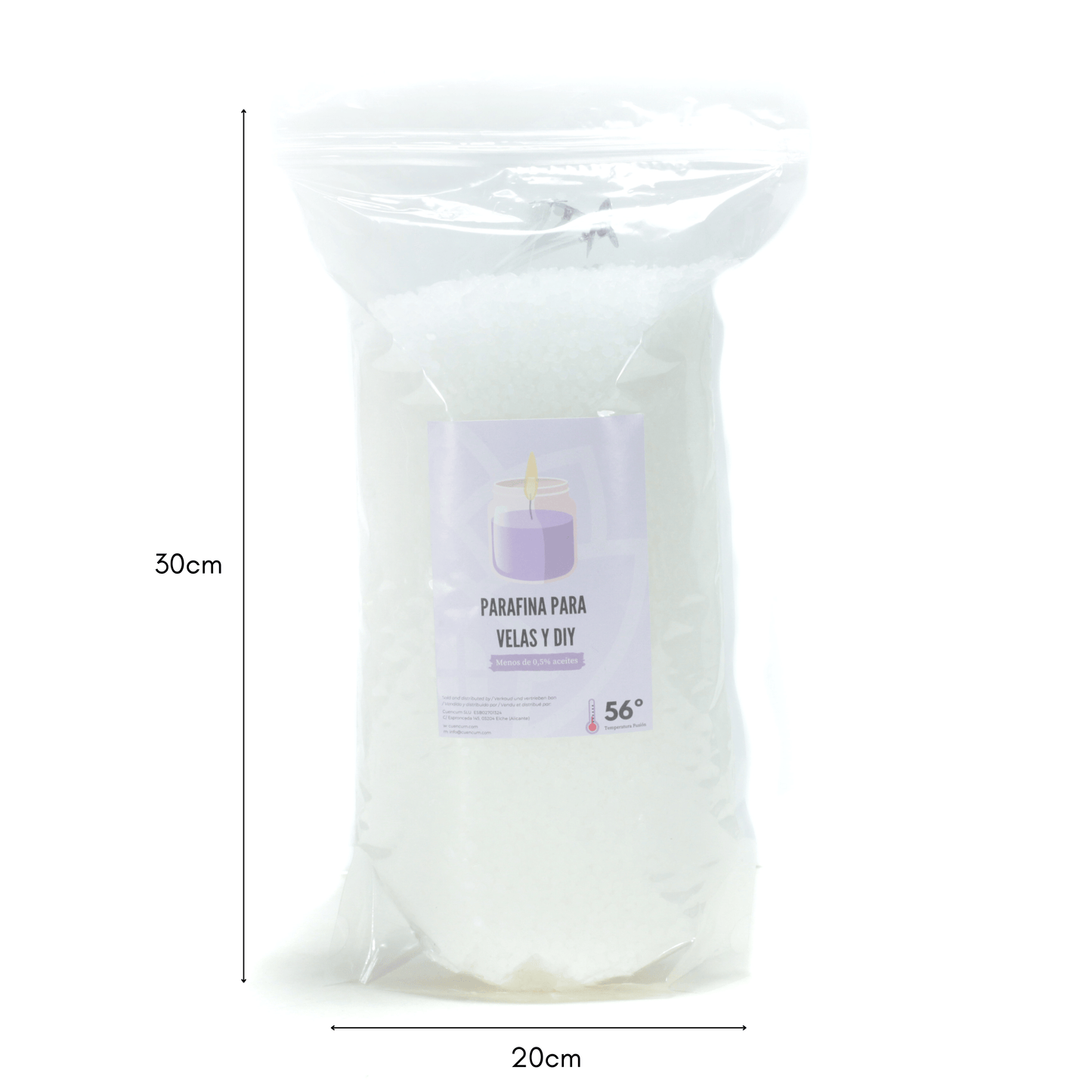 Natürliches Paraffinwachs zur Herstellung aromatischer Kerzen in 1 kg Beutel, DIY Basteln, Kerzenherstellungsset, weißes perlenförmiges Paraffin für Kerzen