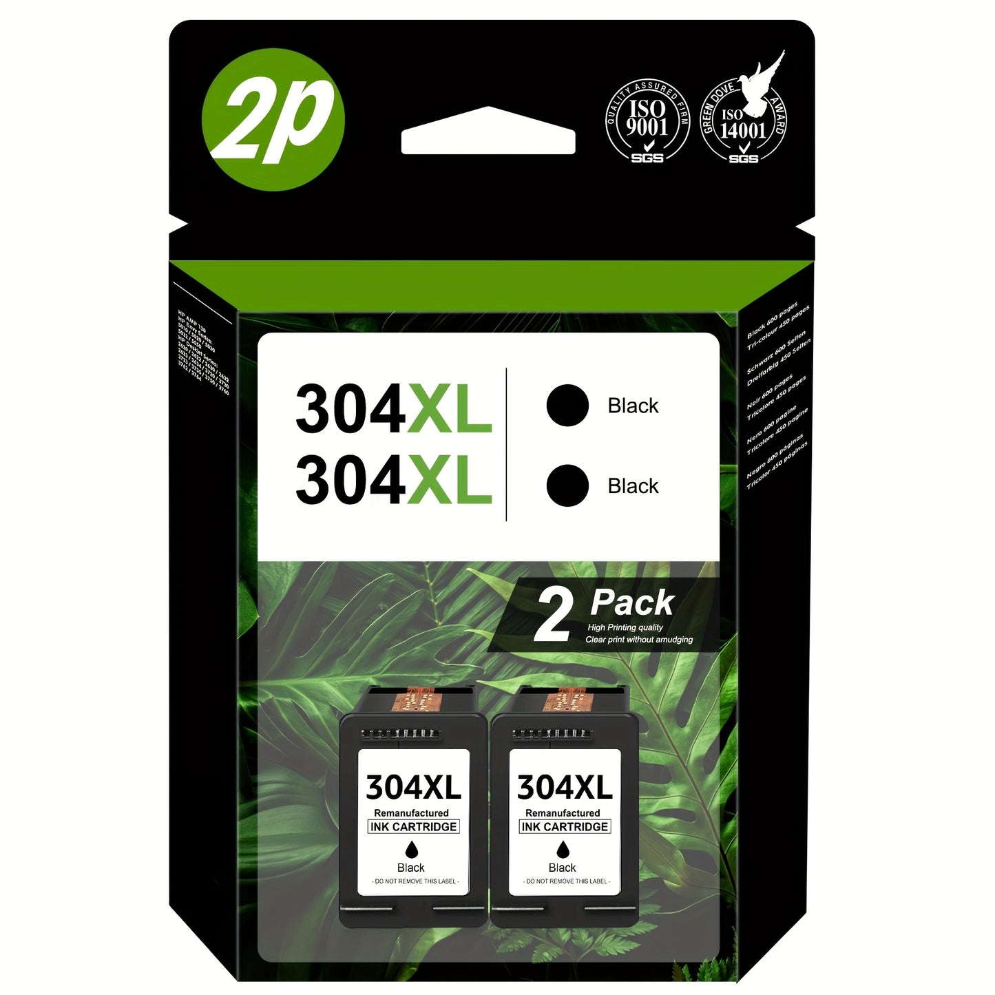304 XL Druckerpatronen Multipack 304XL Ersatz Für HP 304 Druckerpatronen Schwarz Für HP Envy 5000 5030 5010 5020 5032 5020 Für HP Deskjet 3750 2630 2620 2622 3720 3730 3760 3762