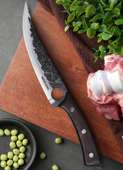 1-tlg. Küchen-Kochmesser Edelstahl-Ausbeinmesser mit Messerscheide, Obstmesser, Schälmesser, Obst-, Gemüse-, Fisch-, Fleisch-Beil, professionelles Schneidemesser zum Kochen, Küchenzubehör