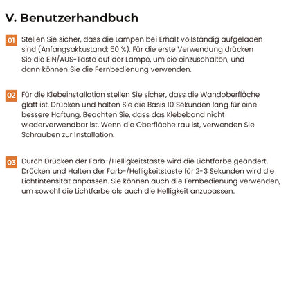 [2 Stück] Akku-Wandlampe für den Innenbereich mit Bewegungssensor, Fernbedienung, 3 Farben, Wandlicht, LED-Wandleuchte für den Innenbereich mit Auf-  Abstrahlung, 3 Modi, wiederaufladbare Akku-Wandlampen, Helligkeit einstellbar
