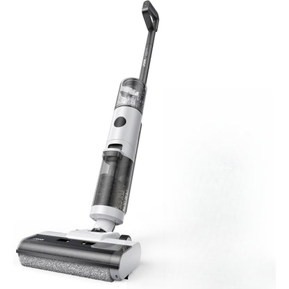 JONR Nass-Trocken-Akkusauger ED12 Kabelloser Sauger mit Selbstreinigung für Hartböden & Tierhaare, 200,00 W, Kantenreinigungsbürste 6mm, 850mL Wassertank, Anti-Verwirrungs-Haar, Kabelloser Nass- und Trockensauger und Wischmopp