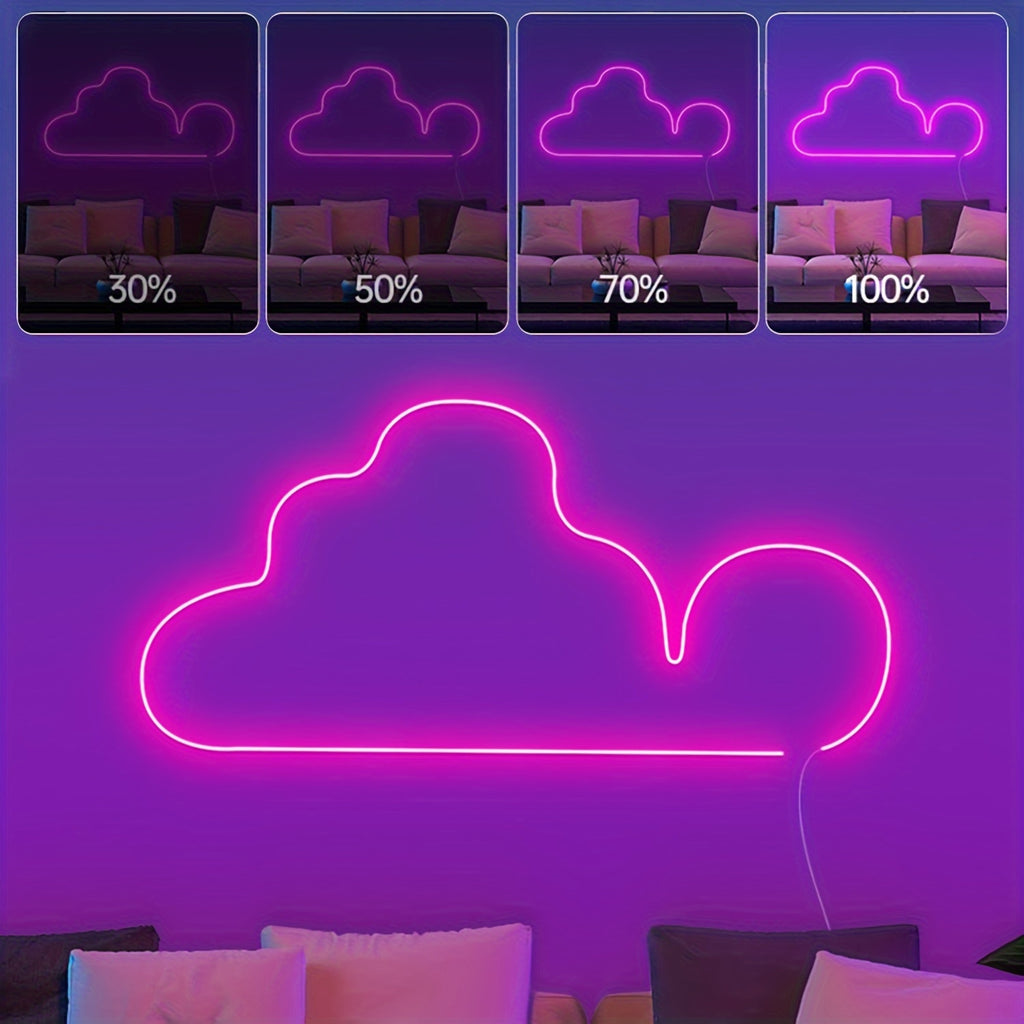 /5m RGB Neon LED-Streifen, LED-Beleuchtung für Schlafzimmer und Bett – Detailansicht 6