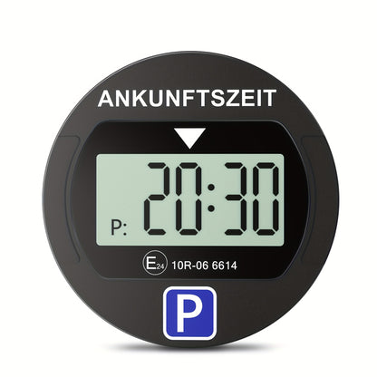 1 Stk. Elektronischer Auto-Parkuhr, LED-Digitalanzeige, Genaue Zeitmessung, mit Nacht-Parkmodus, Geeignet für eine Vielzahl von Autos