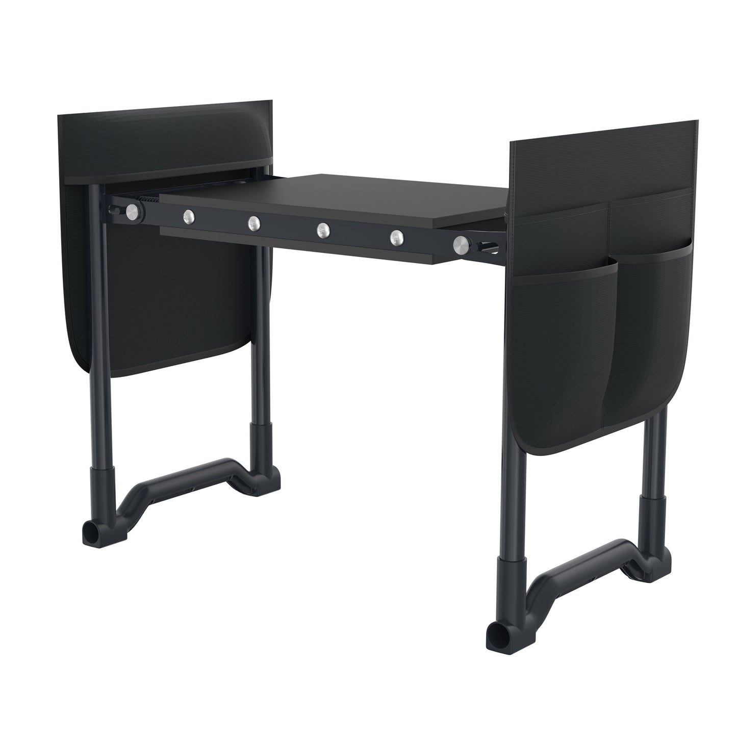 Arbeits-Hocker Gartenhocker Klappbarer Arbeits-Hocker Gartenhocker Kniesitz Klappbarer 57x44x30cm Max. Belastung 150kg Anthrazit Grün Höhenverstellbar