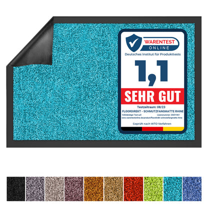 Schmutzfangmatte – Testsieger Preis-Leistung (Note 1,1) – Fußmatte für Innen & Außen – Robuster Türvorleger in vielen Größen und Varianten