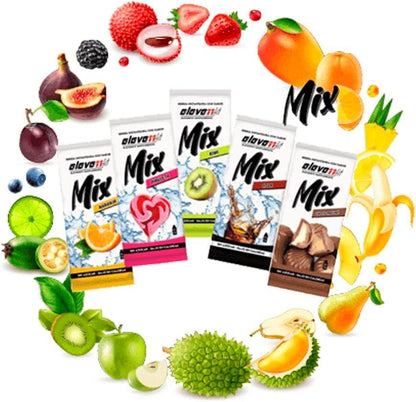 ELEVEN FIT MIXED DRINKS, 10 Beutel mit verschiedenen Geschmacksrichtungen, ZUCKERFREI, Instant-Getränke, 9g x 10 Beutel