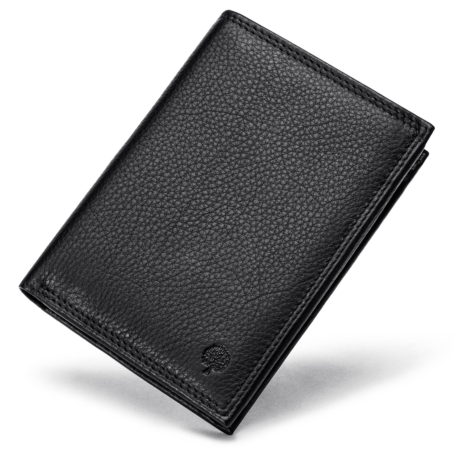 Herren Geldbörse aus echtem Wildleder – RFID Schutz, Vintage Stil, Großes Fassungsvermögen mit 12 Kartenfächern, Münzfach & Sichtfenster, Soft Touch, Langlebig