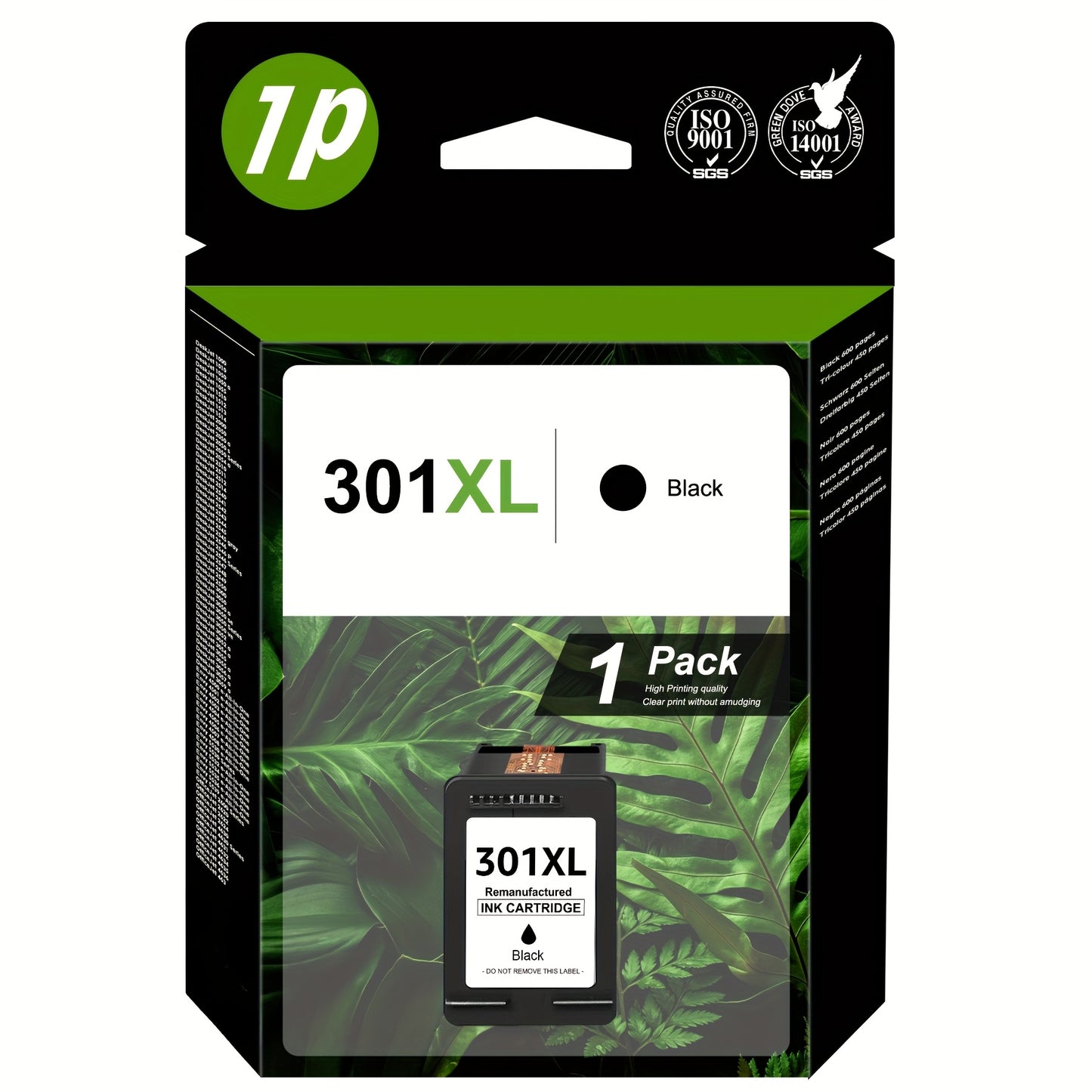 301XL Black & Color Tintenpatronen Replacement Für HP 301XL Works with HP DeskJet 1000 1050 1055 1056 1510 1513 1517 2000 2050 2510 2540 OfficeJet 2620 2622 Envy 4500 4502 5530 5532 Drucker, Multipack