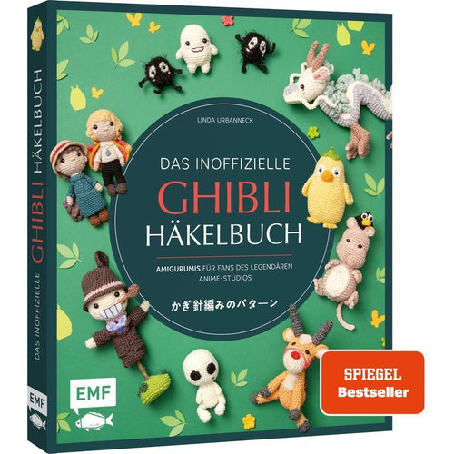 Das inoffizielle Ghibli Häkelbuch 23 zauberhafte Amigurumis für Fans des legendären Anime Studios - Taschenbuch - 23 Häkelfiguren für Fans von Das wandelnde Schloss, Mein Nachbar Totoro, Prinzessin Mononoke uvm. - Linda Urbanneck - 128 S. - Deutsch - 2025