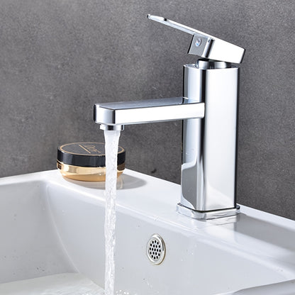 Einhebel-Waschtischmischer für das Badezimmer mit Wasserhahn für Waschbecken  Badezimmer mit Warm-  Kaltwasserleitungen